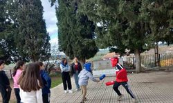 Babaeski’de üniversite öğrencilerinden köy okulunda anlamlı faaliyet