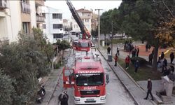 Balıkesir’de çatı yangını