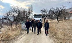 Başkan Ulutaş'tan kırsal mahallelerde saha incelemesi