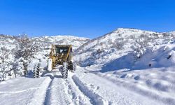 Bingöl'de 96 köy yolu ulaşıma kapandı