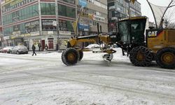 Bingöl'de beklenen kar yağışı başladı
