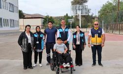 Bodrum Belediyesi’nden akülü sandalye, bakım ve onarım desteği
