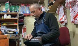 Bolu'da 35 yıllık ustadan kışlık ayakkabı tüyosu