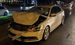 Bolu’da D-100’de iki otomobil çarpıştı: 2 yaralı