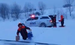 Bolu'da Gerede-Samsun yolu çift şeritten ulaşıma kapalı