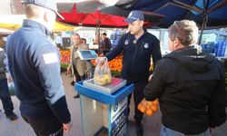 Canik'te pazarlarda denetim: Tartıdan tezgaha tam kontrol