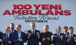 Cumhuriyet tarihinde ilk: SBB’nin aldığı 100 ambulans sağlık filosuna katıldı