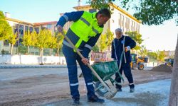 Didim’de yol çalışmaları hız kesmeden devam ediyor