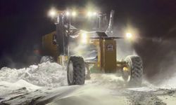 Elazığ'da kapalı 108 köy yolunda çalışmalar sürüyor