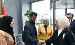 Emine Erdoğan, "Soykırımın Kadın Tanıkları: Gazze’de Medya ve Direniş" programının açılışında konuştu: