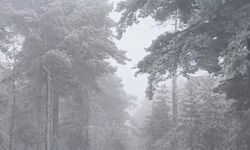 Eskişehir’e mevsimin ilk karı yağdı