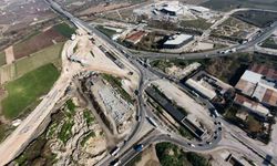 Gediz Kavşağında çalışmalar hız kesmeden devam ediyor