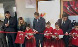 Güçlükonak'ta köy okulunda kütüphane açıldı