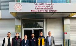 HAK-İŞ İl Başkanı Aküzüm, Acil Sağlık Hizmetleri Başkanı İpek’le bir araya geldi