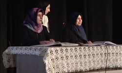 İşitme ve görme engelli öğrenciler Kur’an tilaveti ve ilahilerle gönülleri fethetti