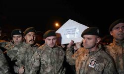 İstanbul’da şehit düşen polis memurunun naaşı Samsun’a getirildi