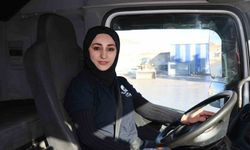 ‘Kadınsın yapamazsın’ dediler, şimdi tır şoförlüğü yapıyor
