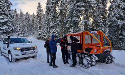 Kar keyfini yaşamak isteyen 11 kişi karda mahsur kaldı