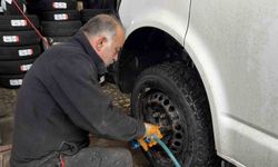 Kar yağdı, kış lastiği telaşı başladı