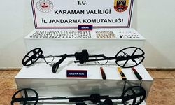 Karaman’da 334 adet tarihi sikke ele geçirildi: 4 tutuklama