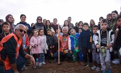 Karaman’da fidanlar toprakla buluşturuldu