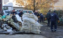 Kartepe'deki sanayi bölgesinden 125 ton atık toplandı