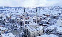 Kastamonu'da kar ilçeleri beyaza bürüdü