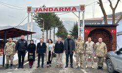 Kaymakam Arıkan jandarma personeliyle bir araya geldi
