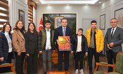 Kaymakam Güldoğan, Özel Eğitim öğrencilerini makamında ağırladı