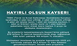 Kayseri'ye 270 milyon TL'lik 11 proje müjdesi