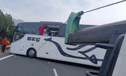 Kazada kapanan E-90 Otoyolu, araçların çekilmesiyle trafiğe açıldı