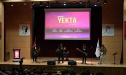 KBÜ'de öğrenci müzik grubu Yekta konser verdi