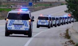 Kırklareli’nde Emniyet teşkilatına 64 yeni araç