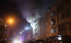 Konya'da apartman dairesinde korkutan yangın