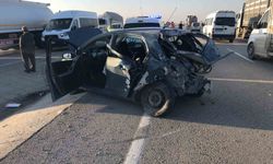 Konya'da üç araçlı zincirleme kaza: 1 yaralı