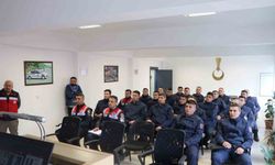 Kütahya Jandarma Komutanlığı personeline belgesiz hayvan hareketleri eğitimi