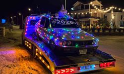 LED ışıklarla süslenen Toros dikkat çekti