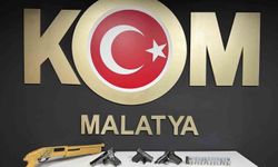 Malatya'da ruhsatsız silah operasyonu: 1 gözaltı