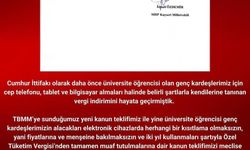 MHP’li Özdemir’den üniversiteliler için kanun teklifi