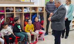 Milli Eğitim Müdürü Anaokulunda minik öğrencilerle buluştu