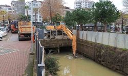 Ordu Büyükşehir, Fatsa'nın 30 yıldır temizlenmeyen altyapısına indi