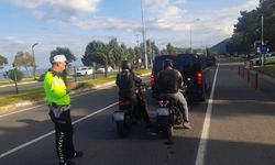 Ordu’da bir haftada yaklaşık 17 bin araç ve sürücüsü denetlendi