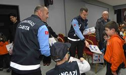 Osmangazi’de minikler zabıtanın görevlerini öğrendi