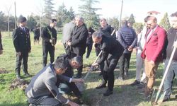 Pınarhisar’da 20 şehit için 20 fidan toprakla buluştu