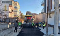 Pursaklar Belediyesi konforlu yollar için çalışmalara hız kesmeden devam ediyor