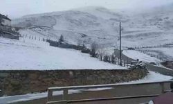 Rize’de kar yağışı yüksek kesimlerde etkili oluyor