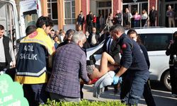 Saldırı anı an be an güvenlik kamerasına yansıdı