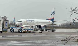 Samsun'da martı sürüsüne çarpan yolcu uçağı, kontrollerin ardından havalandı