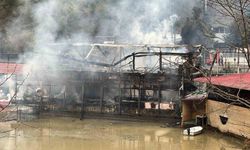 Sera Gölü'ndeki turistik işletmede yangın