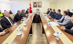 Sinop’ta kış mevsimi trafik tedbirleri toplantısı